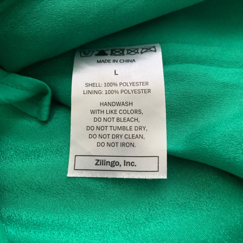 Zilingo NWT Mini Strap Slip Dress with Slits - Picture 16 of 16